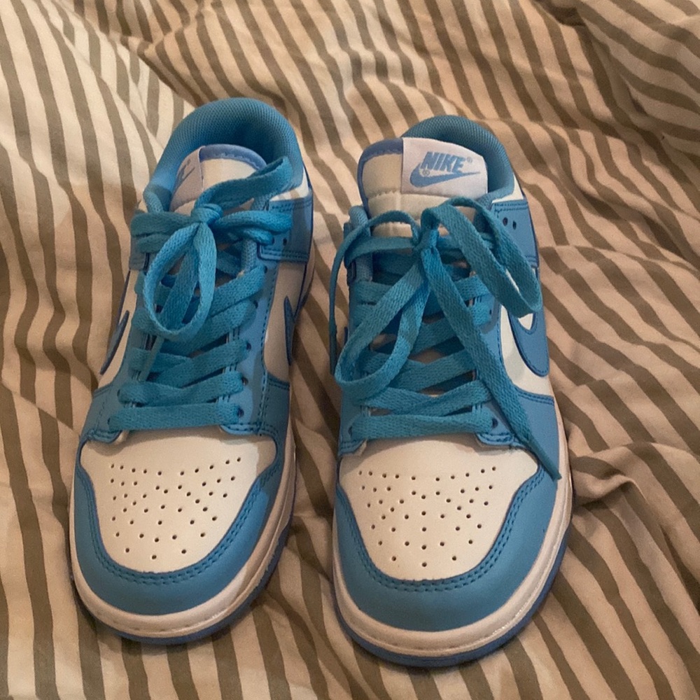 university blue nike dunk lows